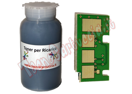 Kit Ricarica Toner per Samsung MLT-D117S 2.500 Pagine con Chip