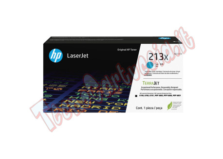 Hp - Toner originale LaserJet HP 213X - Ciano - W2131X - 6.000 pag
