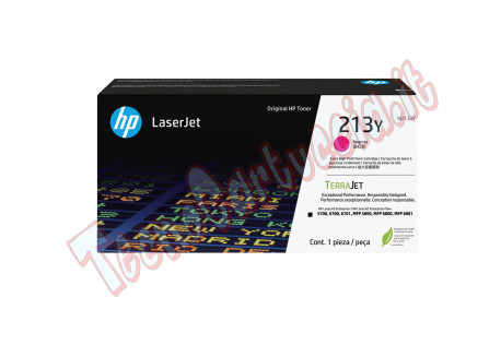Hp - Toner originale LaserJet HP 213Y - Magenta - W2133Y - ad altissima capacità&nbsp;