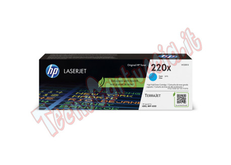 Hp - Toner originale LaserJet HP 220X - Ciano - W2201X - 5.500 pag