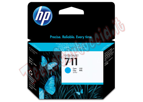 Hp - Cartuccia ink originale - 711 - Ciano - CZ130A - 29ml