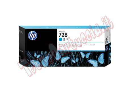 Hp - Cartuccia ink originale - 728 - Ciano - F9K17A - 300ml