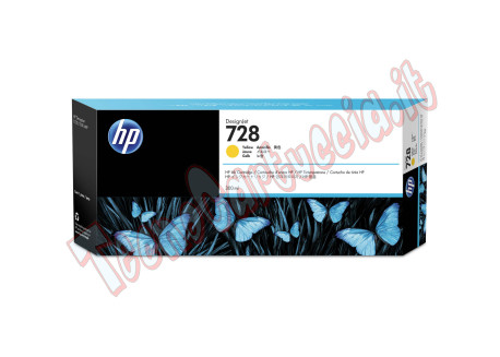 Hp - Cartuccia ink originale - 728 - Giallo - F9K15A - 300ml