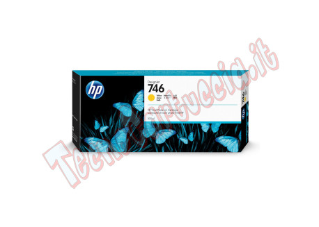Hp - Cartuccia ink originale - 746 - Giallo - P2V79A - 300ml