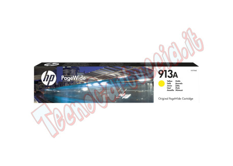Hp - Cartuccia ink originale - 913A - Giallo - F6T79AE - 3.000 pag