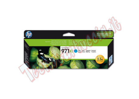Hp - Cartuccia ink originale - 971XL - Ciano - CN626AE - 6.600 pag