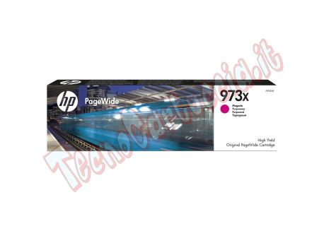 Hp - Cartuccia ink originale - 973X - Magenta - F6T82AE - 7.000 pag