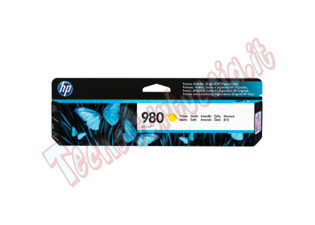 Hp - Cartuccia ink originale - 980 - Giallo - D8J09A - 6.600 pag