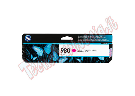 Hp - Cartuccia ink originale - 980 - Magenta - D8J08A - 6.600 pag