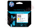Hp - Confezione 3 cartucce ink originale - 711 - Giallo - CZ136A - 29ml cad