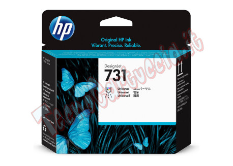Hp - Testina originale - 731 - C/M/Y/GR/K PH/K OP - P2V27A