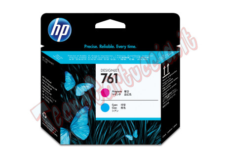 Hp - Testina originale- 761 - Magenta / Ciano - CH646A - 400 pag