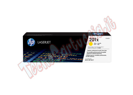 Hp - Toner orginale - 201X - Giallo - CF402X - 2.300 pag
