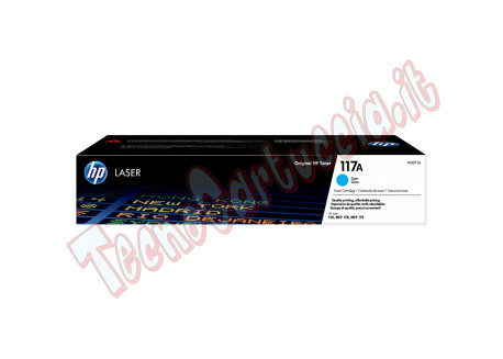 Hp - Toner originale - 117A - ciano - W2071A - 700 pag