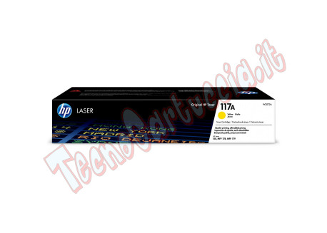 Hp - Toner originale - 117A - giallo - W2072A - 700 pag