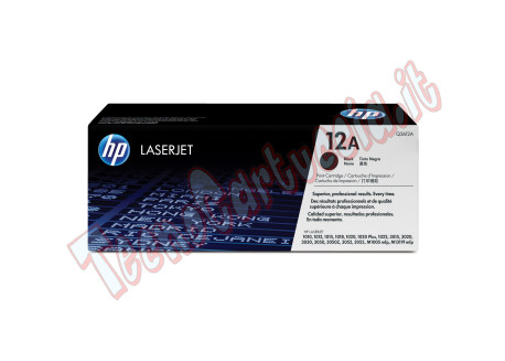 Hp - Toner originale - 12A - Nero - Q2612A - 2.000 pag