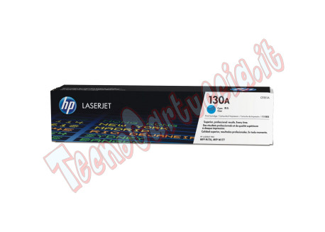 Hp - Toner originale - 130A - Ciano - CF351A - 1.000 pag