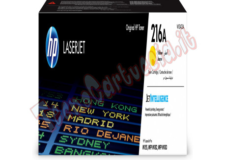 Hp - Toner originale - 216A - Giallo - W2412A - 850 pag