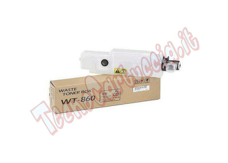 Kyocera - Vaschetta recupero Toner - WT-860 - 1902LC0UN0 - 25.000 pag C/M/Y / 100.000 pag K