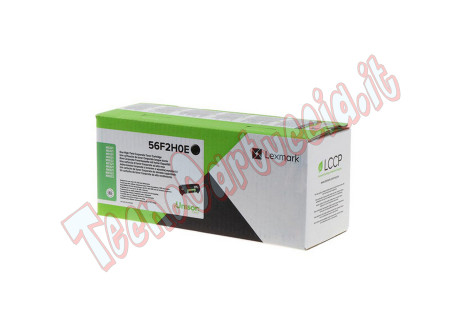 Lexmark - Cartuccia - Nero - 56F2H0E - 15.000 pag