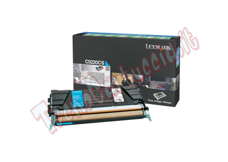 Lexmark - Toner - Ciano - C5220CS - return program - 3.000 pag