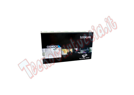 Lexmark - Toner - Ciano - C5240CH - return program - 5.000 pag