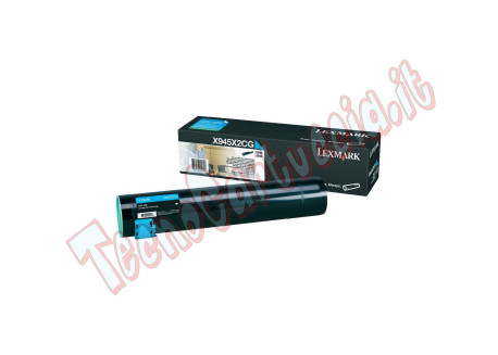 Lexmark - Toner - Ciano - X945X2CG - 22.000 pag