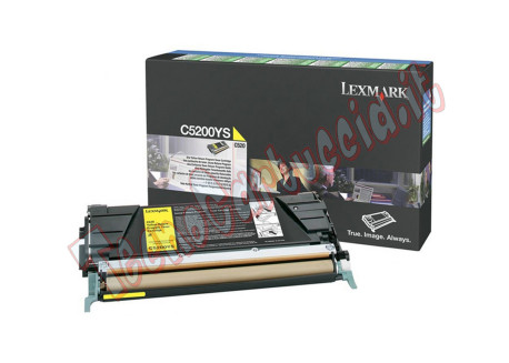 Lexmark - Toner - Giallo - C5200YS - return program - 1.500 pag