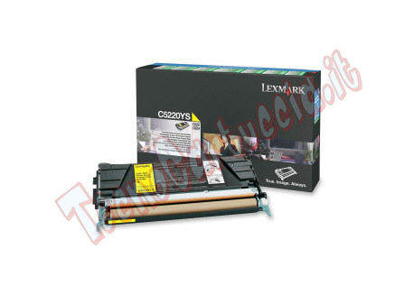Lexmark - Toner - Giallo - C5220YS - return program - 3.000 pag