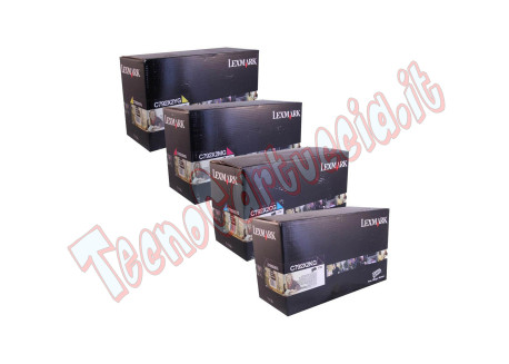 Lexmark - Toner - Giallo - C792X2YG - non return program - 20.000 pag
