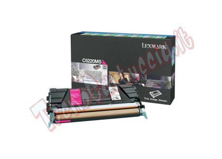 Lexmark - Toner - Magenta - C5220MS - return program - 3.000 pag
