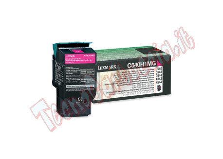Lexmark - Toner - Magenta - C540H1MG - return program - 2.000 pag