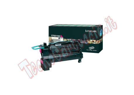 Lexmark - Toner - Magenta - X792X1MG - return program - 20.000 pag