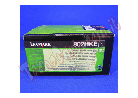 Lexmark - Toner - Nero - 80C2HKE - 4.000 pag