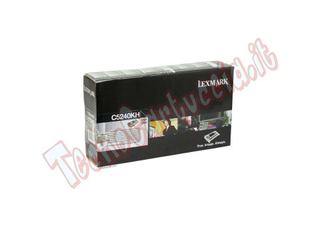 Lexmark - Toner - Nero - C5240KH - return program - 8.000 pag