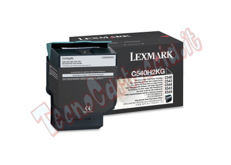 Lexmark - Toner - Nero - C540H2KG - non return program - 2.500 pag