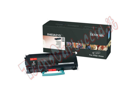 Lexmark - Toner - Nero - X463A21G - non return program - 9.000 pag