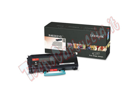 Lexmark - Toner - Nero - X463X21G - non return program - 15.000 pag