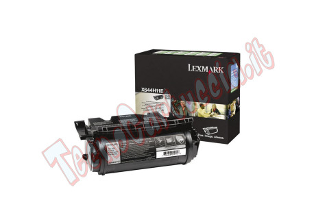 Lexmark - Toner - Nero - X644H11E - return program - 21.000 pag