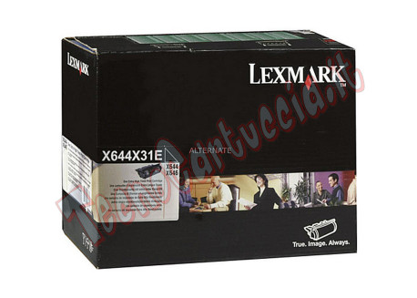 Lexmark - Toner - Nero - X644X31E - return program - 32.000 pag