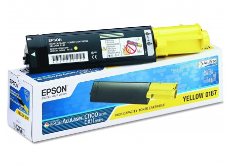 Toner Originale Epson S050187 Giallo 4.000 Pagine PROMOZIONE