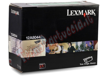 Toner Originale Lexmark 12A8044 32.000 Pagine PROMOZIONE
