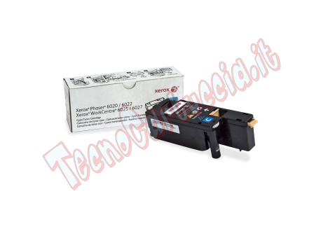 Cartuccia - Ciano- Xerox - per Phaser 6020/6022 - 1.000 pagine - 106R02756