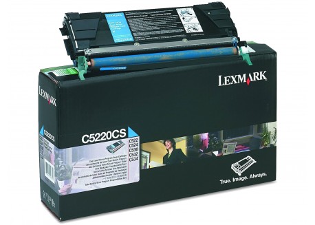 Toner Originale Lexmark C5220CS Ciano 3.000 Pagine PROMOZIONE