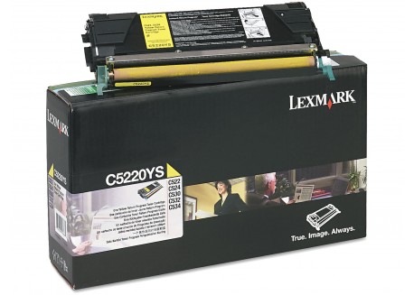 Toner Originale Lexmark C5220YS Giallo 3.000 Pagine PROMOZIONE