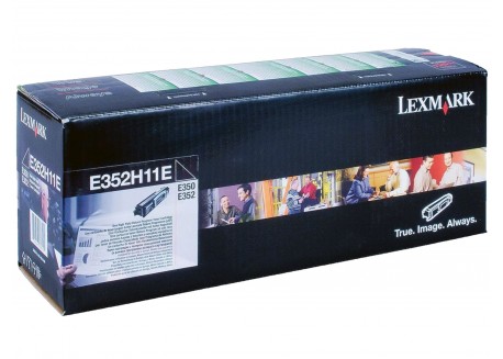 Toner Originale Lexmark E352H31E 9.000 Pagine PROMOZIONE