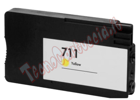 Cartuccia Compatibile per HP CZ132A Giallo 711