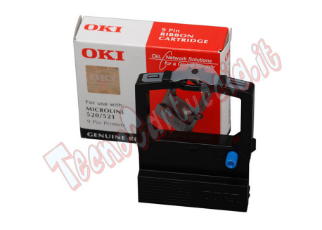 Oki - Nastro - Nero - 520 521 - 09002315 - 4.000.000 caratteri