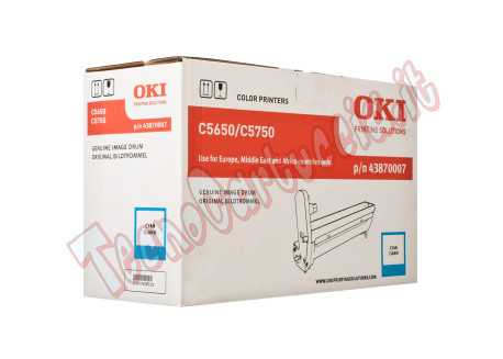 Oki - Tamburo - Ciano - C5650/5750 - 43870007 - 20.000 pag