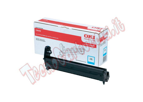 Oki - Tamburo - Ciano - C8600 - 43449015 - 20.000 pag